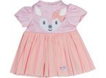 Puppenkleidung BABY BORN "Kleid Reh, 43cm", bunt, Puppenkleidung, Baby, Puppenkleidung