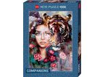 Puzzle HEYE "Steadfast Heart / Companions", bunt, Puzzles, KinderB:50cm H:70cm, Pappe, Motiv, Puzzle, Made in Germany, B:50cm H:70cm