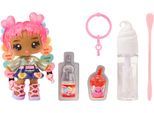 Minipuppe YUMMILAND "Yummiland Sweet Lip Gloss-Lily Hearts", bunt, Puppen, Kinder, Minipuppe, inklusive Schlüsselanhänger