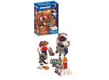 Konstruktions-Spielset PLAYMOBIL "ESA: Astronaut mit Roboter (72014), City Action", bunt, Spielbausteine, Kinder, Kunststoff, Konstruktions-Spielset
