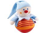 Greifling HABA "Stehauffigur Kasper", bunt, Greifspielzeug, BabyH:15cm, Kunststoff, Polyester, Greifling, H:15cm