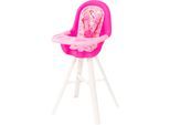 Puppenhochstuhl BAYER "Puppenhochstuhl", pink (pink, rosa), Puppenmöbel, KinderB:24,5cm H:51cm T:25cm, Kunststoff, Puppenhochstuhl, B:24,5cm H:51cm T:25cm