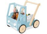 Lauflernwagen PINOLINO "Kipplaster Fred", blau, Lauflernhilfen, KinderB:38cm H:48cm T:53cm, Lauflernwagen, B:38cm H:48cm T:53cm