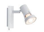 PAULMANN Deckenleuchte "Spotlight Teja max. 1x10W 230V Metall", weiß, 1, H: 10cm, 1 Stk., Leuchten, GU10, Deckenleuchte