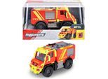 Spielzeug-Auto MAJORETTE "Unimog U530 Fire Truck", gelb (rot, gelb), Spielzeugfahrzeuge, KinderT:14cm, Spielzeug-Auto, T:14cm