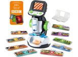 Lernspielzeug VTECH "School & Go,Interaktives Video-Mikroskop", bunt, Lernspielzeug, BabyB:12cm H:25cm L:13,5cm, Kunststoff, Lernspielzeug, B:12cm H:25cm L:13,5cm