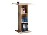 Stehpult VCM "Holz Stehpult Rednerpult Stehtisch Bofus", braun (sonoma, eiche), B:70cm T:70cm, Tische, Stehpult