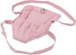 Puppen Bauchtrage CHIC2000 "Melange rosa", rosa (melange grau, rosa), Puppenausstattungen, KinderB:2cm H:25cm T:2cm, Polyester, Puppen Bauchtrage, B:2cm H:25cm T:2cm