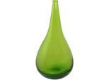 Dekovase CREATIV HOME "Glasvase Bubble", grün, H:28cm Ø:15cm, Glas, Vasen, Dekovase, im formschönen Design