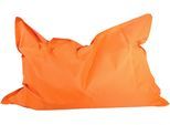 Sitzsack KINZLER "Meso", orange, B:100cm H:10cm, Polyester, Sitzsäcke, Sitzsack, Uni Farben, Outdoor geeignet, ideal im Wohnzimmer & Kinderzimmer