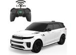 RC-Auto JAMARA "Range Rover Sport SV weiß 2,4GHz", weiß, Fernlenkfahrzeuge, KinderB:9cm H:7,5cm T:20,3cm, Kunststoff, RC-Auto, Maßstab 1:24, B:9cm H:7,5cm T:20,3cm
