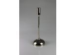 Kerzenständer AM DESIGN "aus Aluminium", silber, B:12cm H:26cm, Aluminium, Kerzenhalter, Kerzenständer, BxH: 12x26 cm
