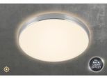 BRILONER LEUCHTEN LED Deckenleuchte "SIMPA", silber (weiß, neutral), Leuchten, LED Deckenleuchte