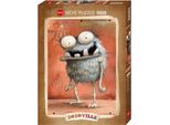 Puzzle HEYE "Monsta Hi", bunt, Puzzles, KinderB:50cm H:70cm, Pappe, Motiv, Puzzle, Made in Germany, B:50cm H:70cm