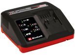 EINHELL Akku-Ladestation "Power X-Fastcharger 4A", schwarz, rot, B:6,8cm H:17,4cm T:19cm, Ladegeräte, PXC-Ladegerät, Akku-Ladestation