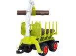 Spielzeug-Forstmaschine JAMARA "Holzrückewagen mit Kranarm 1:24S", grün, Spielzeugfahrzeuge, KinderB:12cm H:23cm T:25,5cm, Spielzeug-Forstmaschine, B:12cm H:23cm T:25,5cm