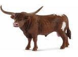 Spielfigur SCHLEICH "FARM WORLD, Texas Longhorn Bulle (13866)", braun, Spielfiguren, KinderB:8cm H:9cm T:14cm, Kunststoff, Spielfigur, B:8cm H:9cm T:14cm