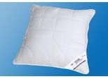Microfaserkissen KBT BETTWAREN "CLIMASTEP", weiß, B:80cm L:80cm, Bezug: 100% Polyester. Füllung: 100% Polyester, Kopfkissen, Microfaserkissen