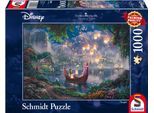 Puzzle SCHMIDT SPIELE "Disney, Rapunzel von Thomas Kinkade", bunt, Puzzles, KinderB:69cm H:49cm, Pappe, Motiv, Puzzle, B:69cm H:49cm