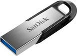 SANDISK USB-Stick "Ultra Flair USB 3.0 32GB", silber (silberfarben, schwarz), 32GB GB, USB-Sticks, 32 GB, USB-Stick