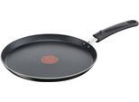 Crêpepfanne TEFAL "Easy Cook & Clean", schwarz, B:26cm L:43,4cm Ø:26cm, Pfannen, Crêpepfanne, Aluminium, Antihaft, Thermo-Signal, alle Herdarten außer Induktion
