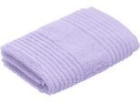 Waschlappen VOSSEN "Tomorrow", blau (iris), B:30cm L:30cm, Frottier, Handtücher, Waschlappen, mit Streifenstruktur