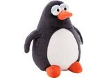 Kuscheltier NICI "Winter, Pinguin Jorge Thunder, 30 cm sitzend", grau, Plüschfiguren, KinderB:23cm H:30cm L:21cm, Kuscheltier, enthält recyceltes Material, B:23cm H:30cm L:21cm