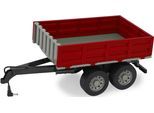 Spielzeug-Kipper JAMARA "Kipper, 1:16", rot, Spielzeugfahrzeuge, Kinder, Kunststoff, Spielzeug-Kipper, für Jamara RC-Traktor
