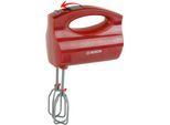 Kinder-Handmixer KLEIN "Bosch Handmixer", rot (rot, grau), Spielzeug-Haushaltsgeräte, KinderB:19cm H:12cm T:7cm, Kunststoff, Kinder-Handmixer, mit 2 Quirls, B:19cm H:12cm T:7cm