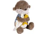 Kuscheltier FEHN "Otter Theo, Nachtlicht", braun, Plüschfiguren, KinderB:13cm H:30cm T:8,5cm, Kuscheltier, mit »Glow-in-the-dark«-Bestickung & Nachtlicht-Modul, B:13cm H:30cm T:8,5cm