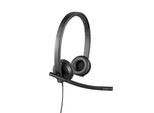 LOGITECH Kopfhörer "H570e", schwarz, H:6,2cm T:19,8cm, Kopfhörer, Kopfhörer