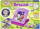 Malen nach Zahlen RAVENSBURGER "Atelier Pferde", bunt, Malvorlagen, Kinder, Malen nach Zahlen, Made in Europe