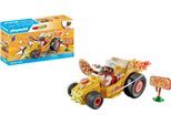 Konstruktions-Spielset PLAYMOBIL "Rasende Pizza (71634), Funstars", bunt, Spielbausteine, Kinder, Kunststoff, Konstruktions-Spielset, Made in Europe