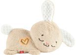 Plüschfigur FISHER-PRICE "Schlummer-Häschen", bunt, Plüschfiguren, KinderB:15cm H:35cm T:15cm, Plüsch, Plüschfigur, Einschlafhilfe, mit sanftem Licht, B:15cm H:35cm T:15cm