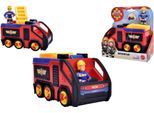 Spielzeug-Feuerwehr SIMBA "Feuerwehrmann Sam Junior Jupiter Neue Version", bunt, Spielzeugfahrzeuge, KinderT:17cm, Spielzeug-Feuerwehr, mit beweglicher Figur, T:17cm