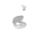 HAMA wireless In-Ear-Kopfhörer "True Wireless Kopfhörer In Ear, Ladecase, bis 16h Akku, Bass Boost", weiß, Kopfhörer, wireless In-Ear-Kopfhörer