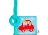 Greifspielzeug HABA "Buggybuch Fahrzeuge", bunt, Greifspielzeug, Baby, Baumwolle, Polyester, Greifspielzeug, mit Beißelement