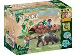 Konstruktions-Spielset PLAYMOBIL "Wiltopia - Ameisenbärpflege (71012), Wiltopia", bunt, Spielbausteine, Kinder, Kunststoff, Konstruktions-Spielset, teilweise aus recyceltem Material; Made in Germany