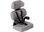 Puppen Autositz CHIC2000 "für Puppen bis Größe 48 cm", grau (jeans grau), Puppenausstattungen, KinderB:22cm H:38cm T:22cm, Kunststoff, Polyester, Puppen Autositz, B:22cm H:38cm T:22cm