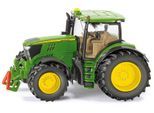 Spielzeug-Traktor SIKU "SIKU Farmer, John Deere 6210R (3282)", grün, Spielzeugfahrzeuge, KinderB:9cm H:11cm T:18cm, Spielzeug-Traktor, B:9cm H:11cm T:18cm