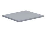 Schreibtisch VCM "Eckplatte Schreibtisch Lona 50x50", grau, B:50cm T:50cm, Tische, Schreibtisch