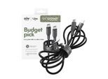 USB-Kabel "Racing 60W USB-C zu USB-C Kabel USB 2.0 1,2 m", schwarz, 120cmcm, EMPOWER BY PANZERGLASS, Kabel, USB-Kabel