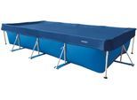 Pool-Abdeckplane INTEX "Deluxe", blau, B:220cm L:450cm, Polyethylen (PE), Planen, Pool-Abdeckplane, 220x450 cm