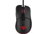 HYRICAN Gaming-Maus "Stiker Gaming-Maus, RGB LED Beleuchtung, USB, kabelgebunden", schwarz, B:4,5cm H:7cm T:12,5cm, Computer-Mäuse, Gaming-Maus