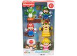 Spielfigur FISHER-PRICE "Little People Super Mario Multipack", bunt, Spielfiguren, Kinder, Kunststoff, Spielfigur