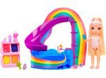 Minipuppe RAINBOW HIGH "Rainbow High Little Pool Day with Blush Playset", bunt, Puppen, KinderB:29cm H:20cm, Minipuppe, B:29cm H:20cm