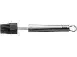 Backpinsel SILIT "Classic Line", edelstahl, schwarz, T:21,5cm, Edelstahl, Silikon, Lebensmittelpinsel, Backpinsel, Silikonborsten, Edelstahlgriff, Aufhängeöse, hitzebeständig bis 200C