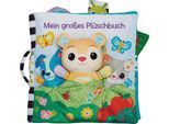 Stoffbuch VTECH "Vtech Baby, Mein großes Plüschbuch", bunt, Lernspielzeug, BabyB:25cm L:25cm, Kunststoff, Stoffbuch, mit Licht- und Soundeffekt, B:25cm L:25cm