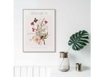 Bild mit Rahmen REINDERS "Herbarium", bunt (farbe bild(er): bunt), B:30cm H:40cm T:1,6cm, Holzwerkstoff, Bilder, Bild mit Rahmen