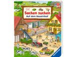 Kinderbuch RAVENSBURGER "Pappbilderbuch, Sachen suchen Auf dem Bauernhof", bunt, B:17,5cm H:20,5cm, Bücher, Kinderbuch